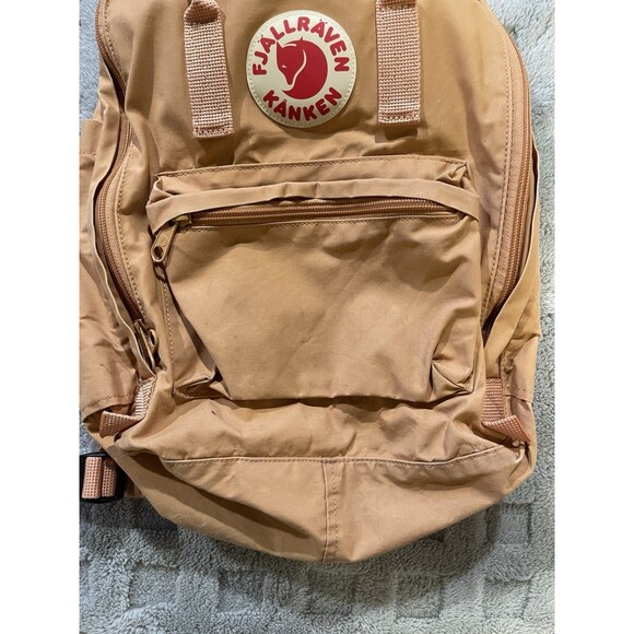 Fjallraven Kanken Classic 16L Backpack Peach Sand 23510 Logo Patch Bag Vinylon F main image 13